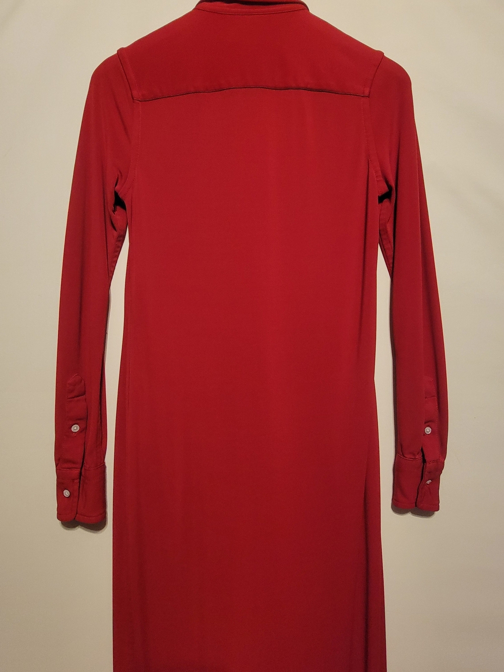 Polo by Ralph Lauren Collared Long Sleeve Shirt Dress Women Size M - Picture 8 of 10
